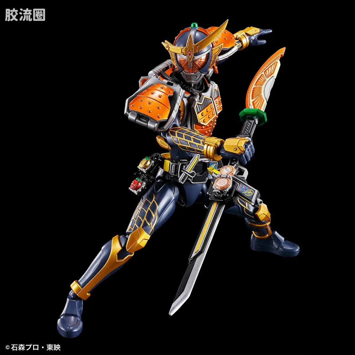 Figure-rise系列&其它万代人形拼装综合 Figure-rise Standard 特摄综合系列 假面骑士铠武 柳橙铠甲 - 图片