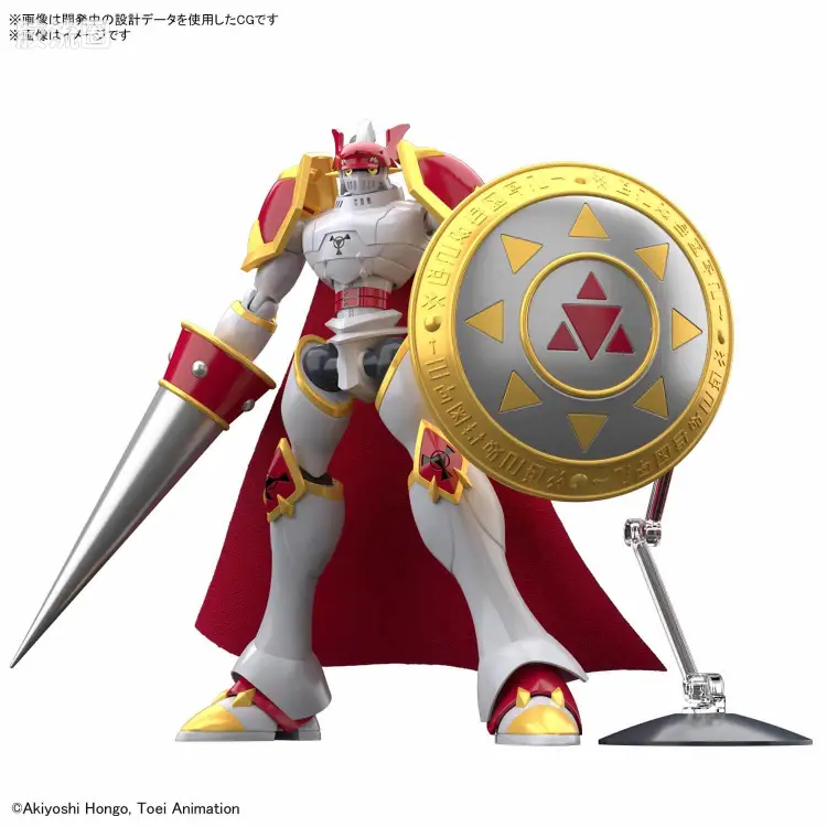 Figure-rise系列&其它万代人形拼装综合 Figure-rise Standard 数码宝贝系列 公爵兽(红莲骑士兽) - 图片