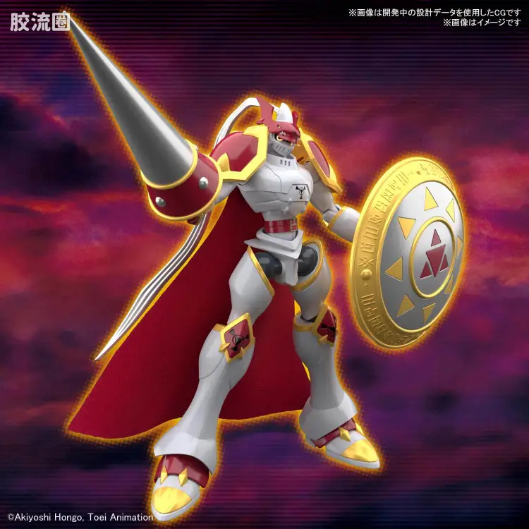 Figure-rise系列&其它万代人形拼装综合 Figure-rise Standard 数码宝贝系列 公爵兽(红莲骑士兽) - 图片