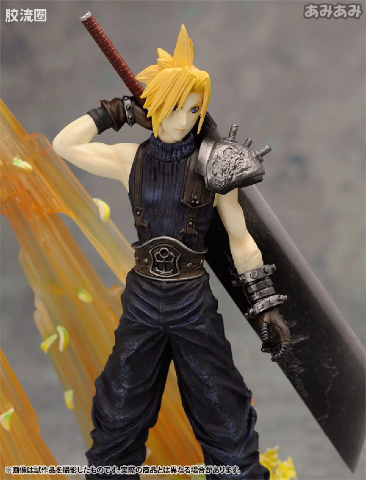 SQUARE ENIX 手办系列 Static Arts系列 克劳德·斯特莱夫 - 图片