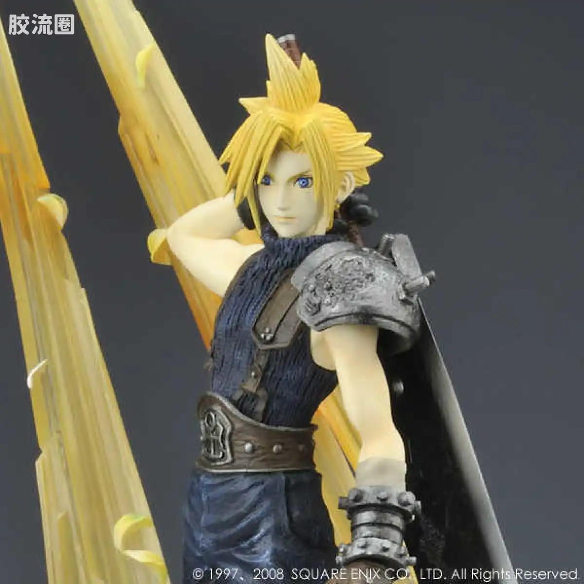 SQUARE ENIX 手办系列 Static Arts系列 克劳德·斯特莱夫 - 图片