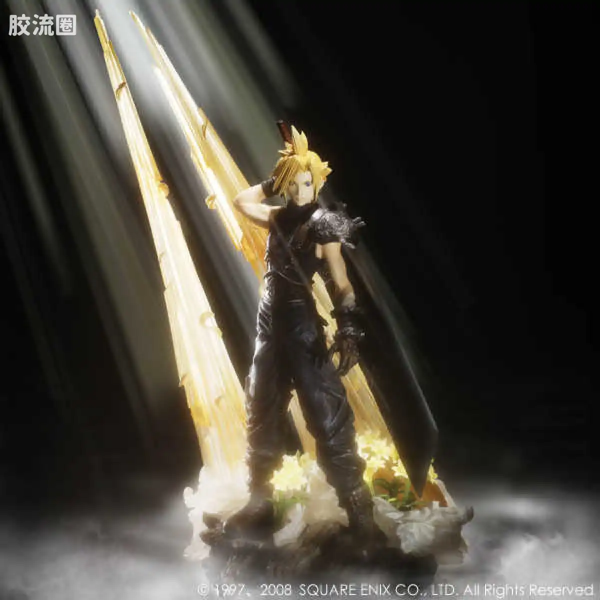 SQUARE ENIX 手办系列 Static Arts系列 克劳德·斯特莱夫 - 图片