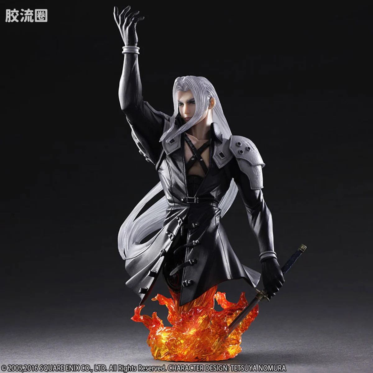 SQUARE ENIX 手办系列 STATIC ARTS BUST系列 最终幻想7 萨菲罗斯 胸像 - 图片