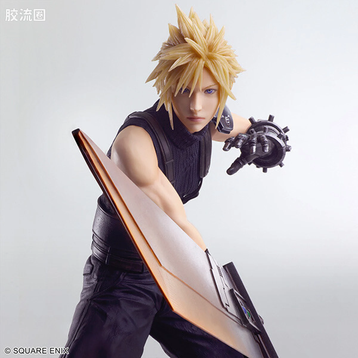 SQUARE ENIX 手办系列 Static Arts系列 克劳德·斯特莱夫 - 图片