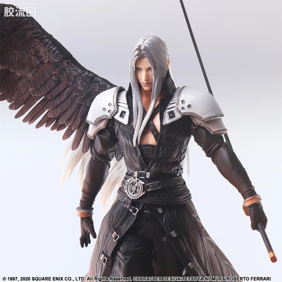SQUARE ENIX 手办系列 Static Arts系列 PS4/PS5<最终幻想7 重生>收藏版附录 萨菲罗斯 - 图片