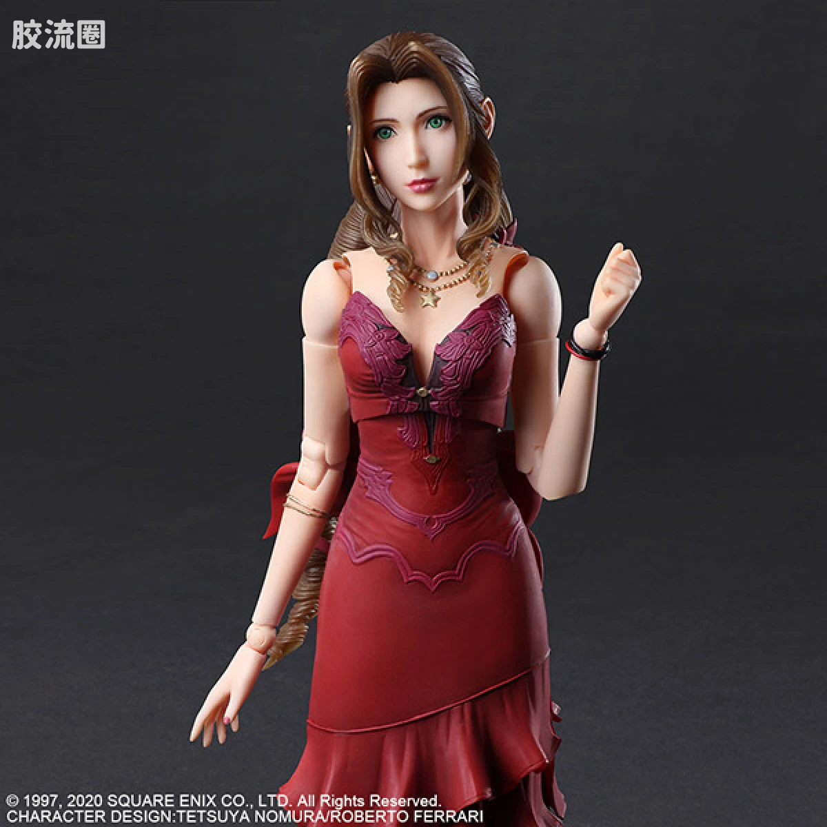 PlayArts改 最终幻想 最终幻想7 重制版 爱丽丝·盖恩斯巴勒 -礼服Ver.- - 图片