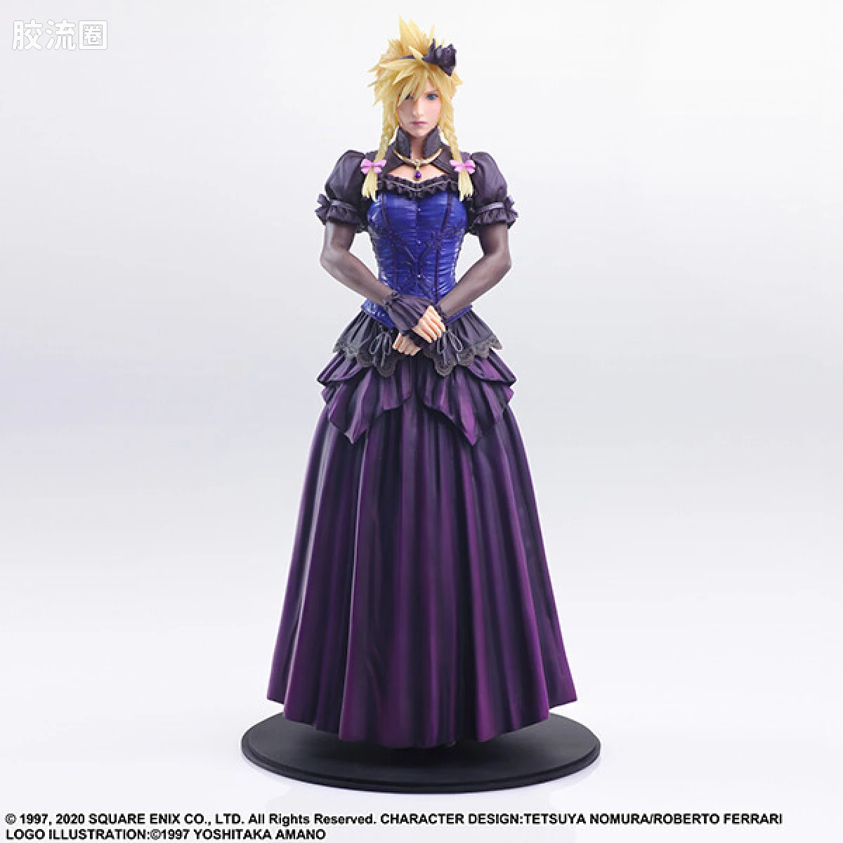 SQUARE ENIX 手办系列 Static Arts系列 克劳德·斯特莱夫 -裙子Ver.- - 图片