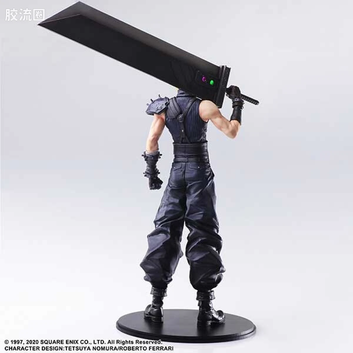 SQUARE ENIX 手办系列 Static Arts系列 克劳德·史特莱夫 FF7重制版Ver. - 图片