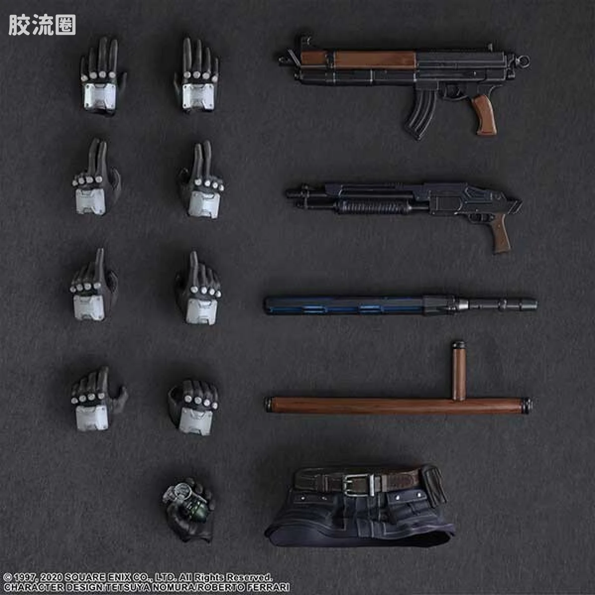 PlayArts改 最终幻想 最终幻想7 重制版 精英机车警备兵&机车套装 - 图片