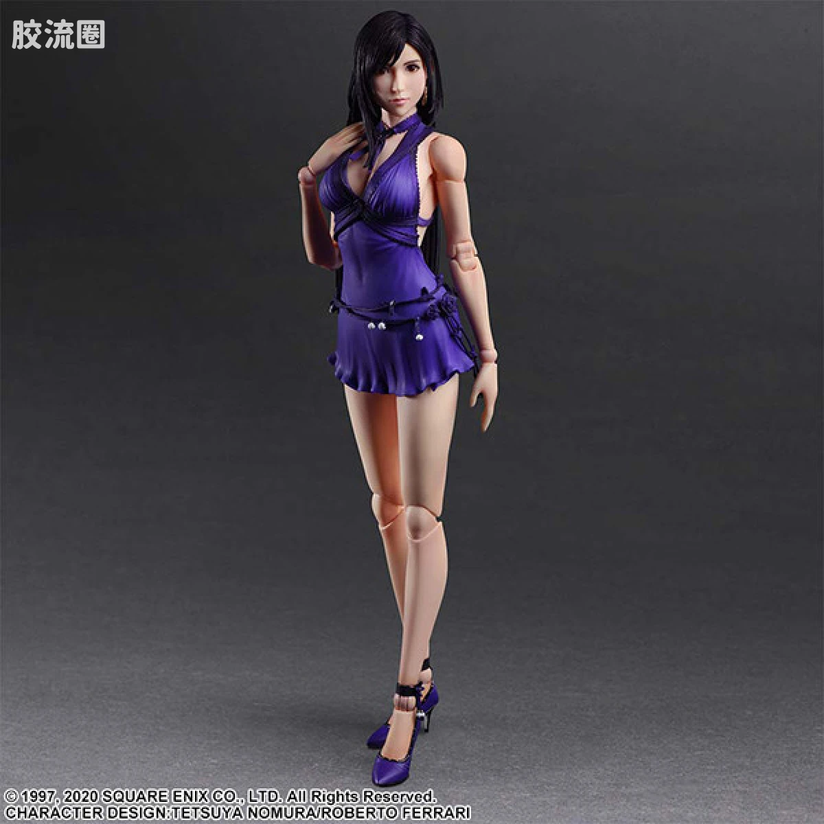 PlayArts改 最终幻想 最终幻想7 重制版 蒂法·洛克哈特 -礼服Ver.- - 图片