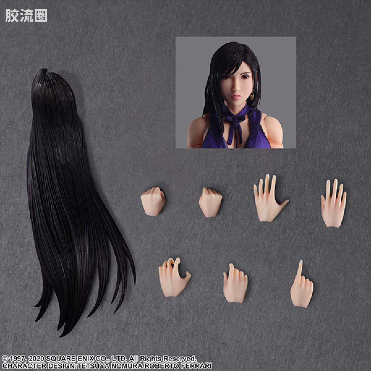 PlayArts改 最终幻想 最终幻想7 重制版 蒂法·洛克哈特 -礼服Ver.- - 图片