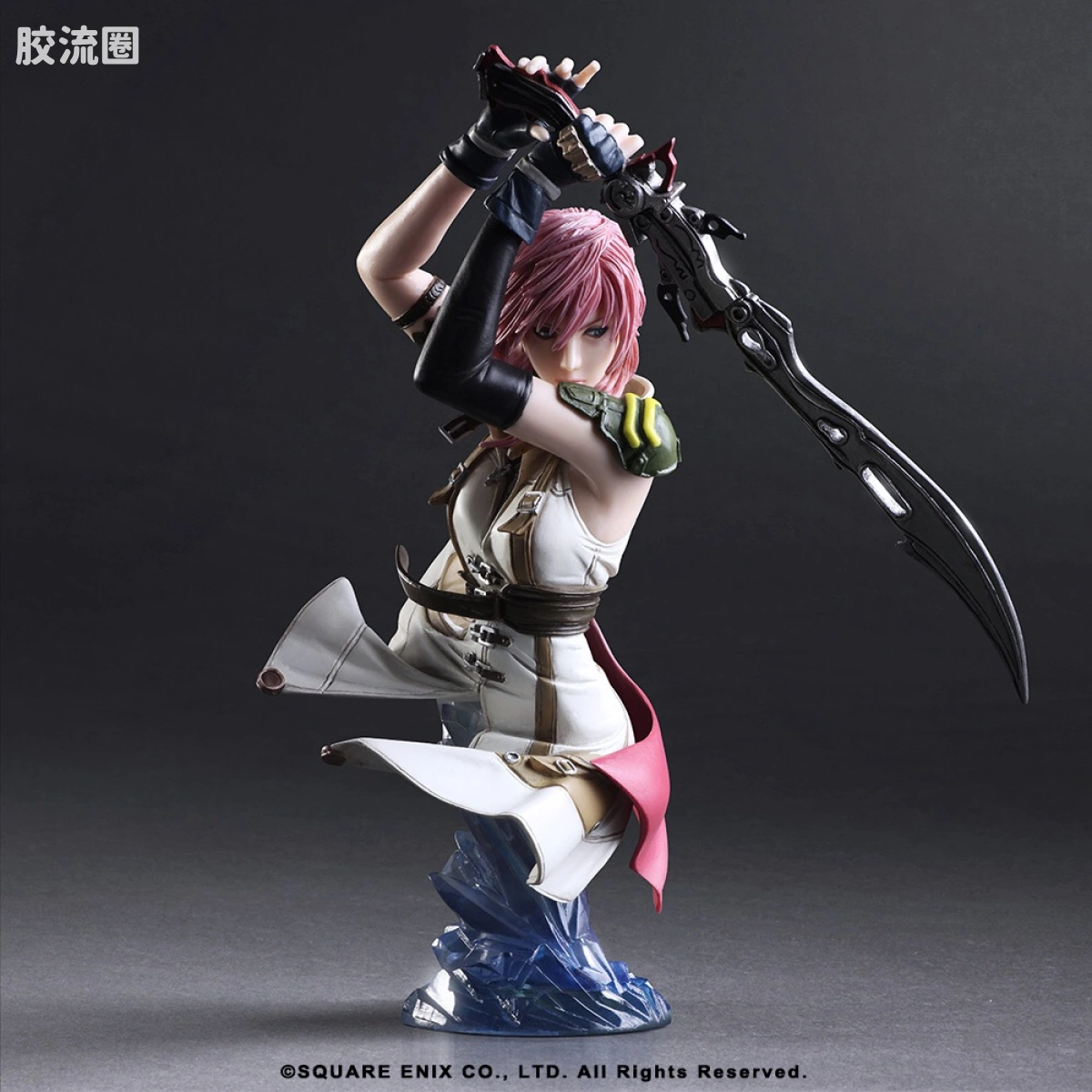 SQUARE ENIX 手办系列 STATIC ARTS BUST系列 最终幻想XIII 雷霆 胸像 - 图片
