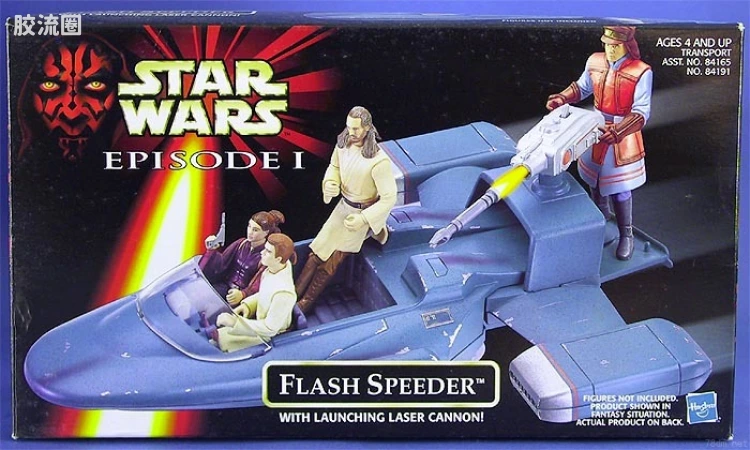 星球大战 第一集魅影危机 载具系列 Flash Speeder