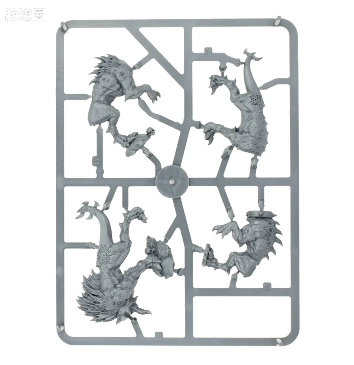 战锤40K Chaos Daemons 混沌恶魔 8版 恐虐 血肉猎犬 - 图片