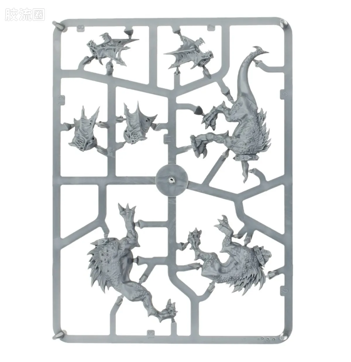 战锤40K Chaos Daemons 混沌恶魔 8版 恐虐 血肉猎犬 - 图片