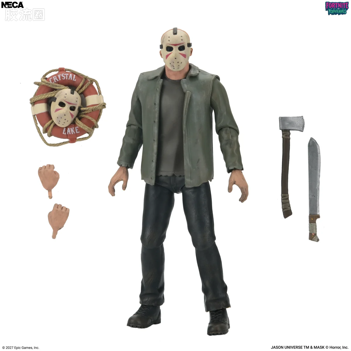 NECA 7寸可动人形系列 终极版/豪华版 电影系列 《堡垒之夜》× 杰森宇宙 - 堡垒噩梦系列 杰森·沃赫斯 - 图片