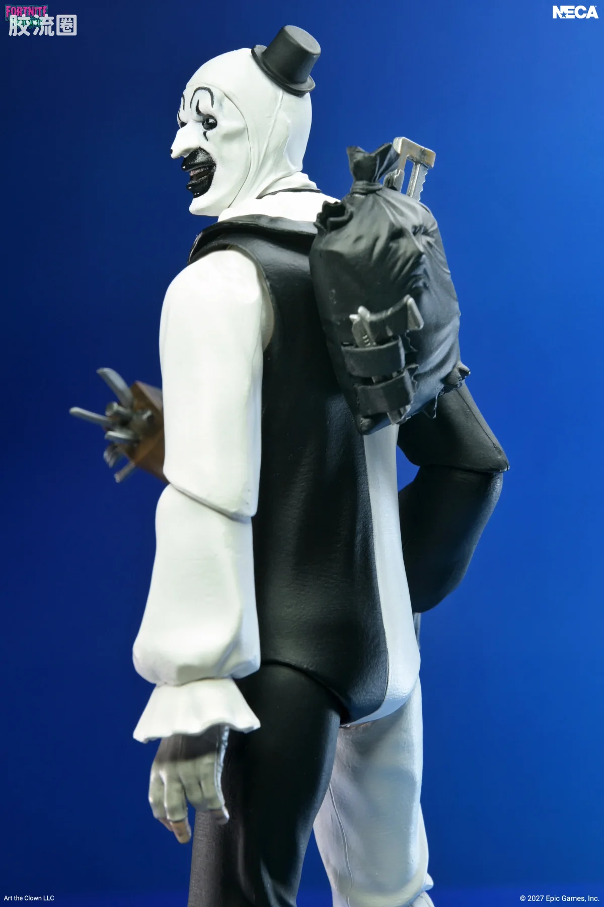 NECA 7寸可动人形系列 终极版/豪华版 电影系列 《堡垒之夜》×《断魂小丑》 - 堡垒噩梦系列 小丑阿特 - 图片