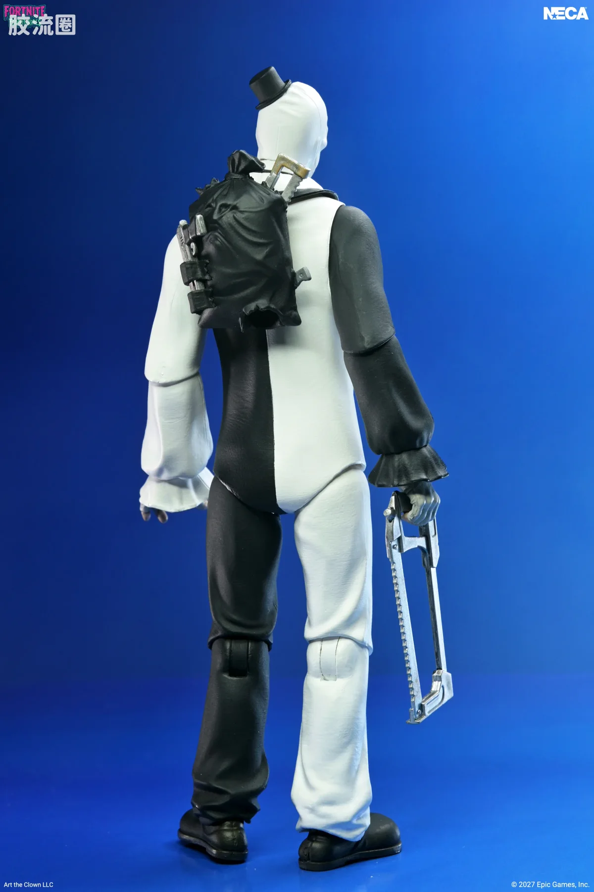NECA 7寸可动人形系列 终极版/豪华版 电影系列 《堡垒之夜》×《断魂小丑》 - 堡垒噩梦系列 小丑阿特 - 图片
