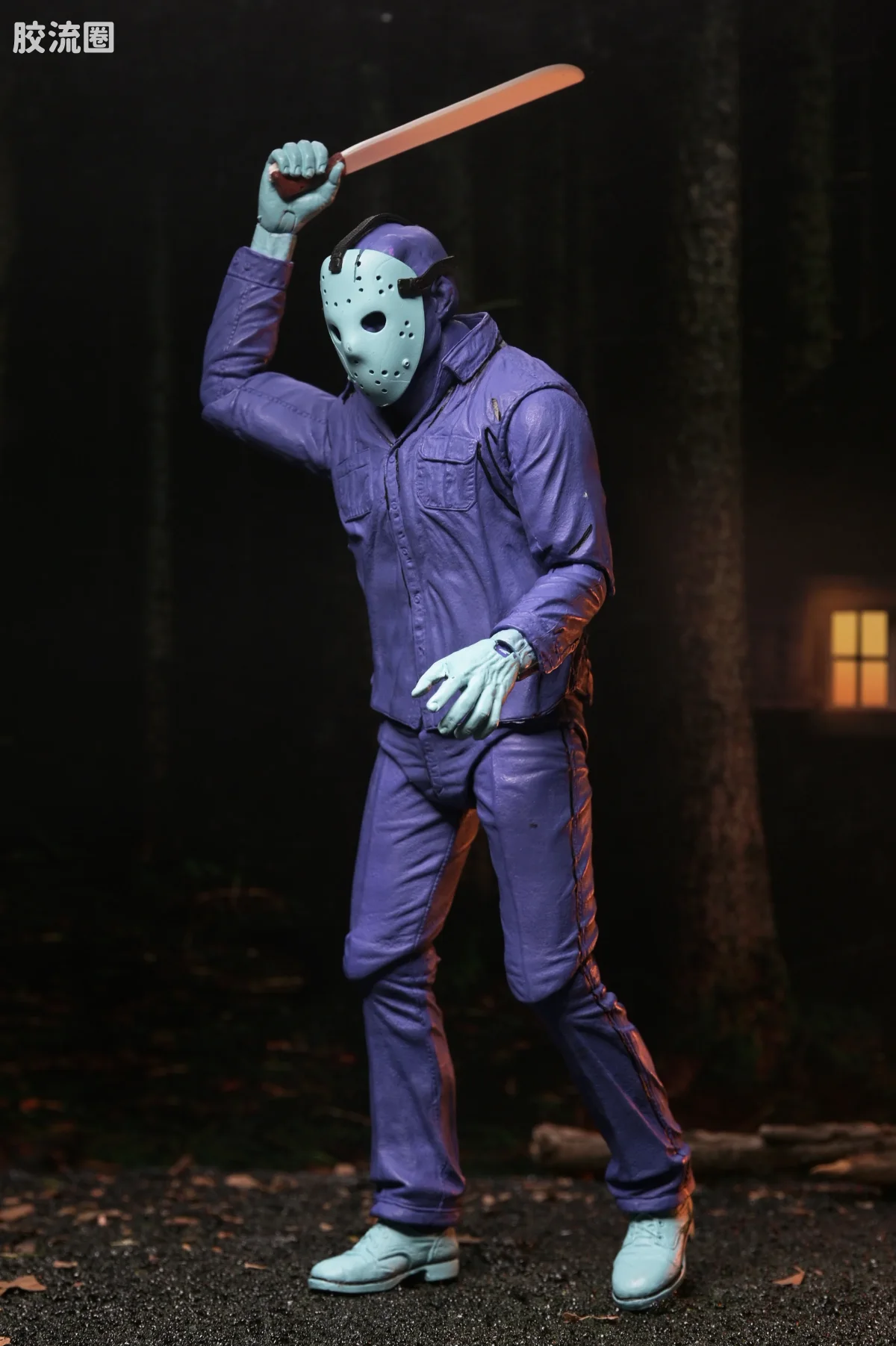 NECA 7寸可动人形系列 终极版/豪华版 游戏系列 十三号星期五 经典电子游戏版杰森 - 图片
