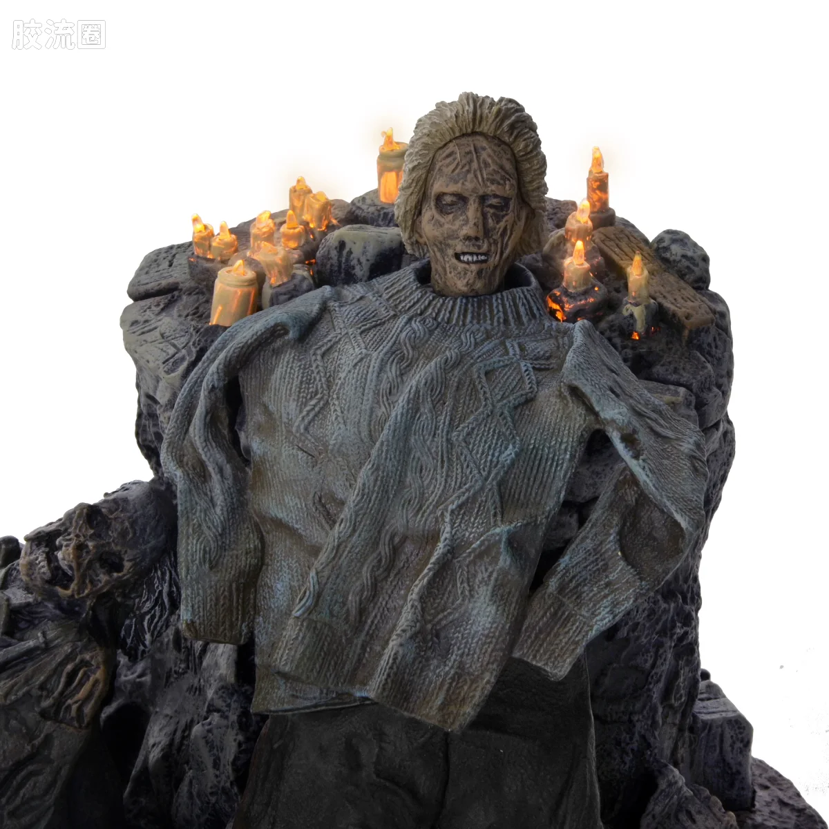 NECA 7寸可动人形系列 场景系列 十三号星期五：游戏 帕梅拉神龛 - 图片