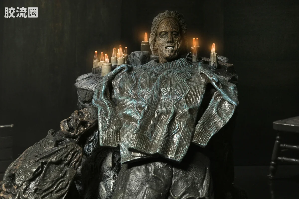 NECA 7寸可动人形系列 场景系列 十三号星期五：游戏 帕梅拉神龛 - 图片