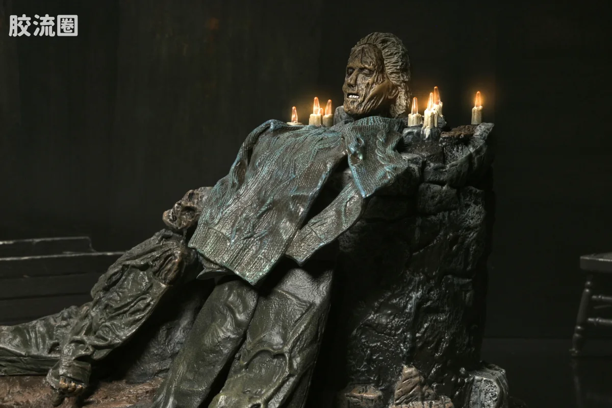 NECA 7寸可动人形系列 场景系列 十三号星期五：游戏 帕梅拉神龛 - 图片