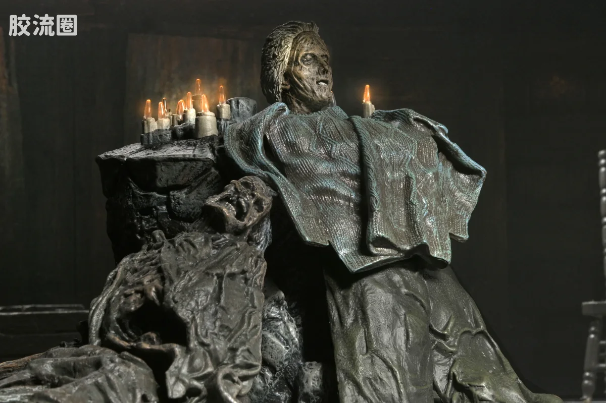 NECA 7寸可动人形系列 场景系列 十三号星期五：游戏 帕梅拉神龛 - 图片