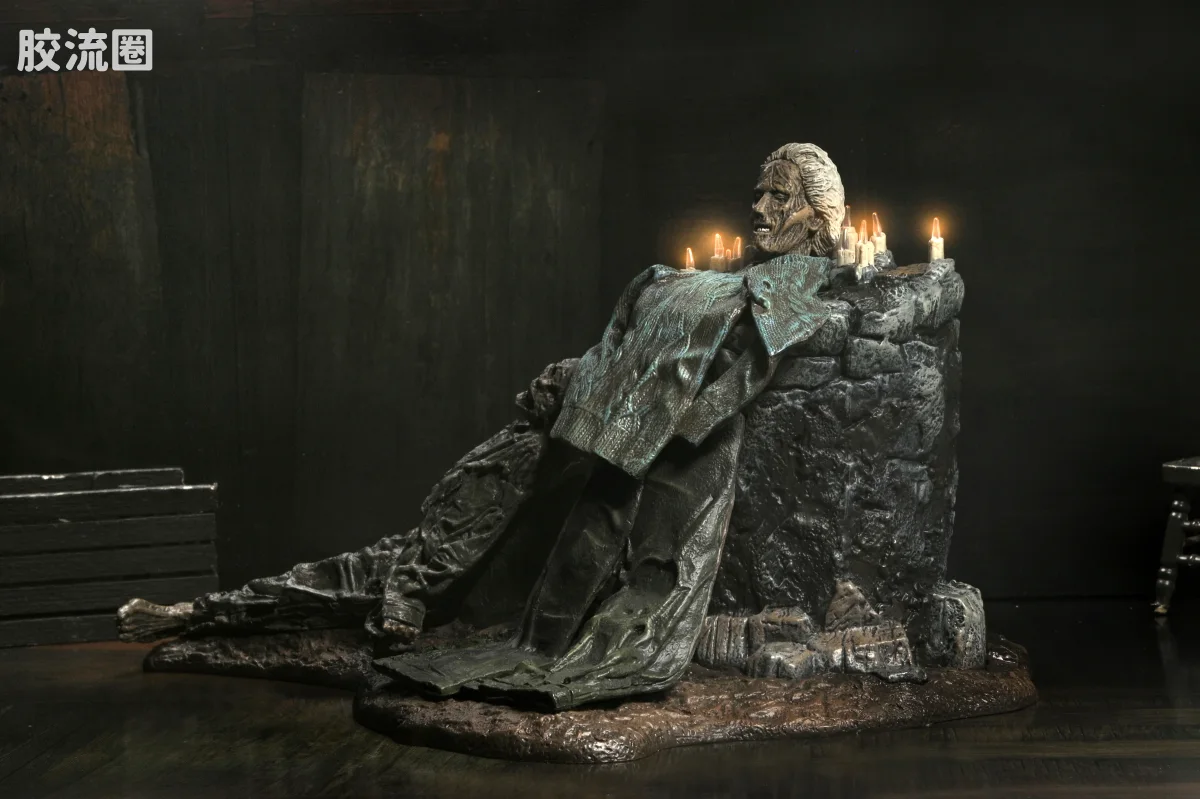 NECA 7寸可动人形系列 场景系列 十三号星期五：游戏 帕梅拉神龛 - 图片