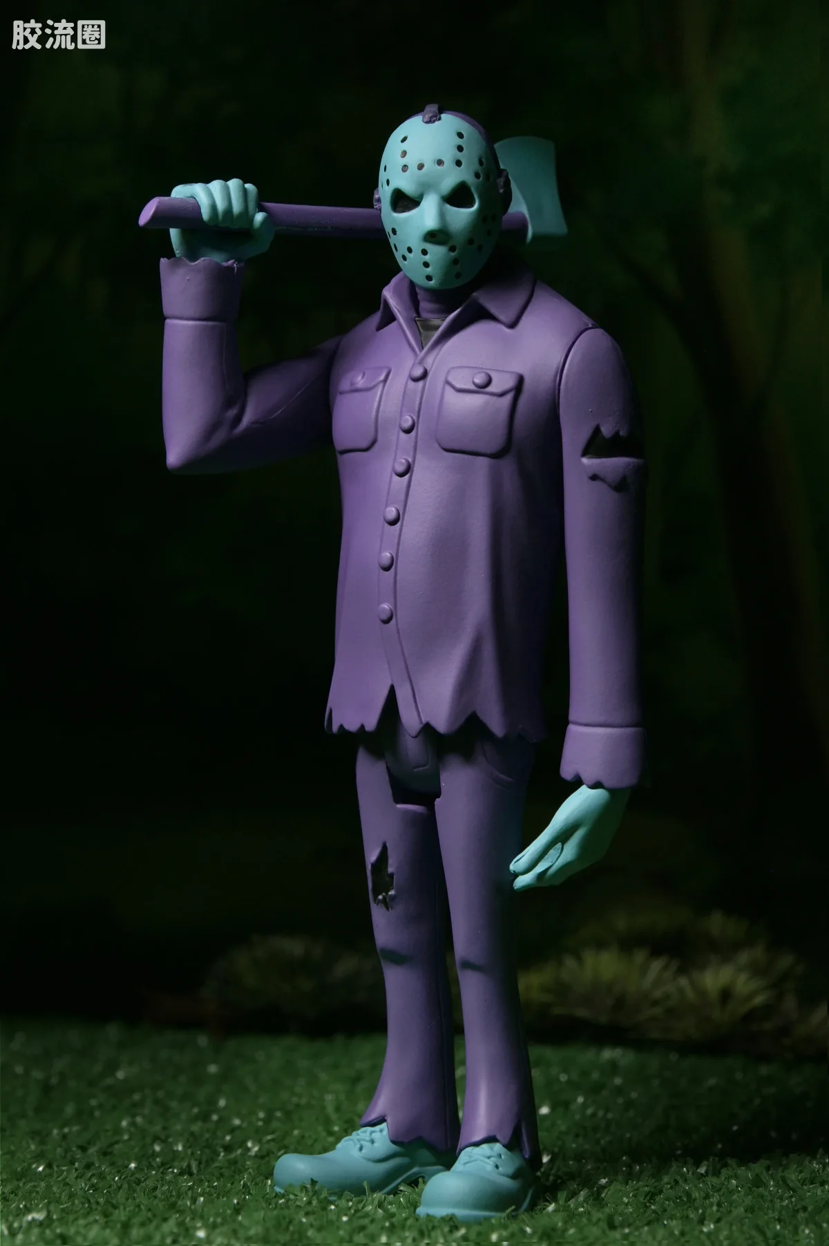 NECA 7寸可动人形系列 Toony Terrors/微小的恐怖系列 十三号星期五：游戏 复古杰森 - 图片