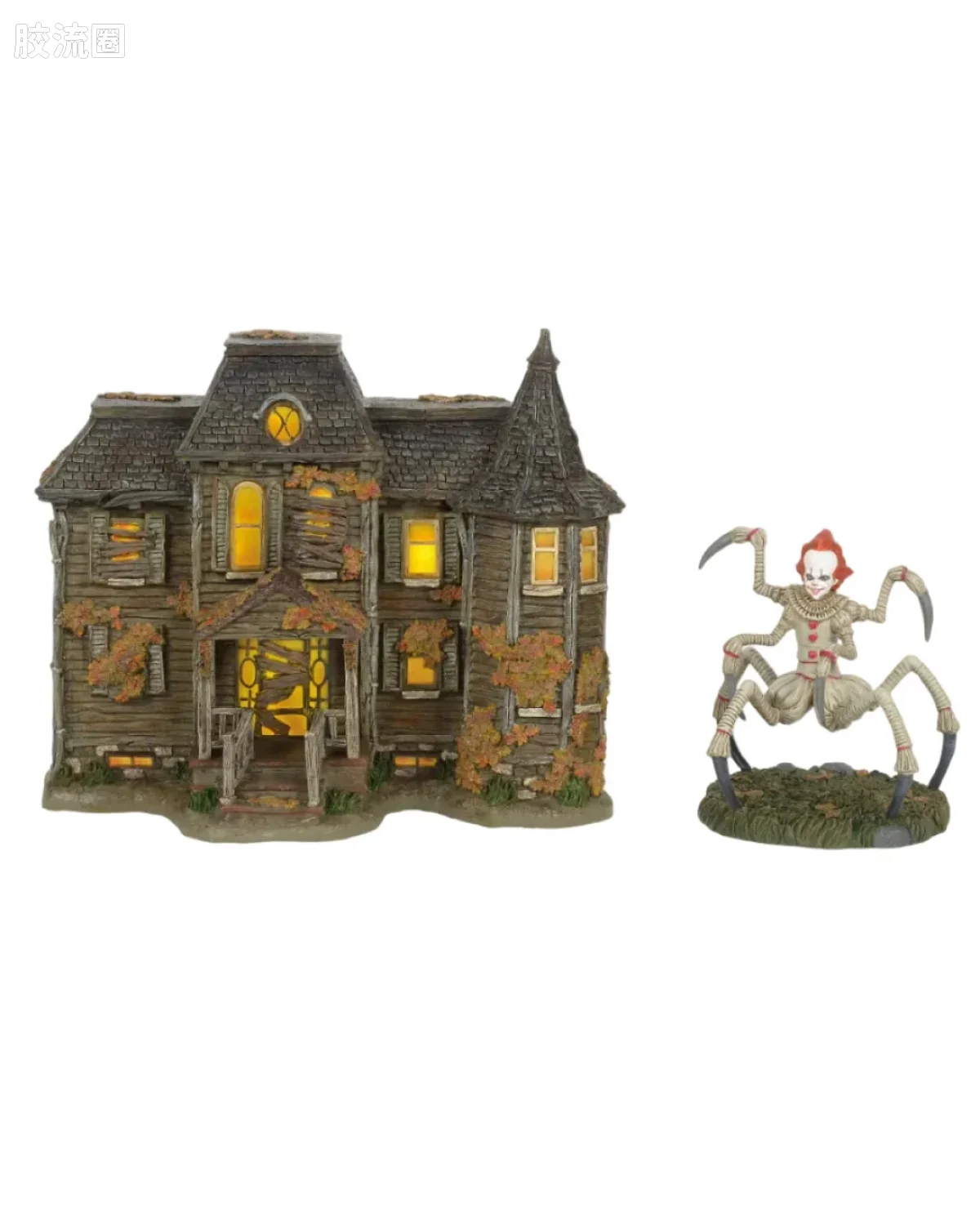 NECA 7寸可动人形系列 场景系列 小丑回魂 尼博尔特宅 - 图片