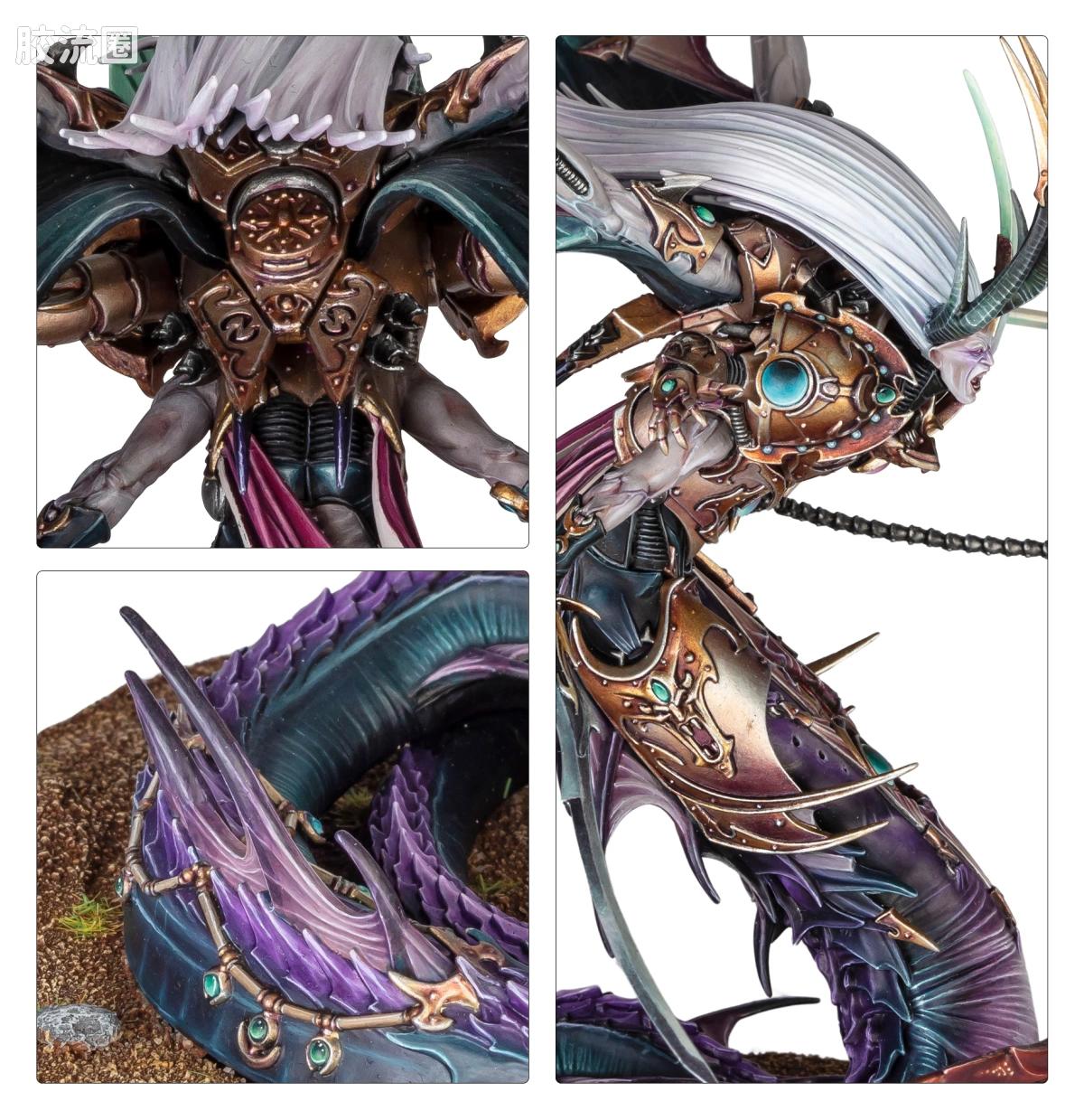 战锤40K Emperor's Children 帝皇之子 10版 帝皇之子 色孽恶魔原体 福格瑞姆 - 图片