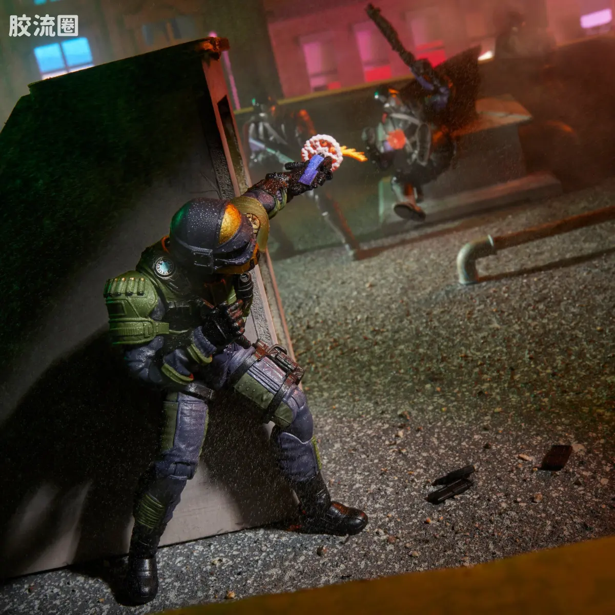 孩之宝 特种部队系列 机密 双人盒装系列 钢铁劲旅指挥官VS暮光守卫 - 图片