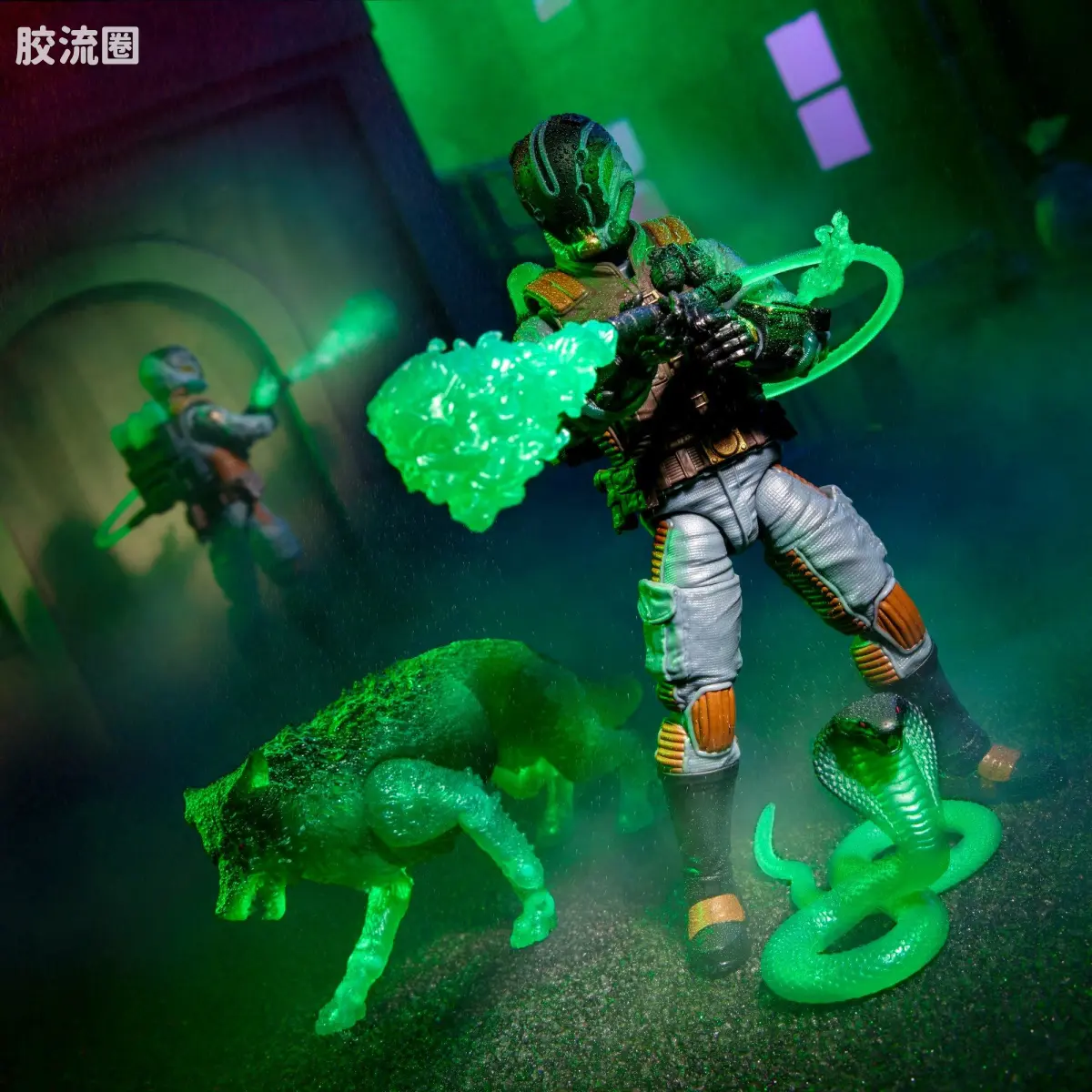 孩之宝 特种部队系列 机密 双人盒装系列 幽灵蛇魔 - 图片