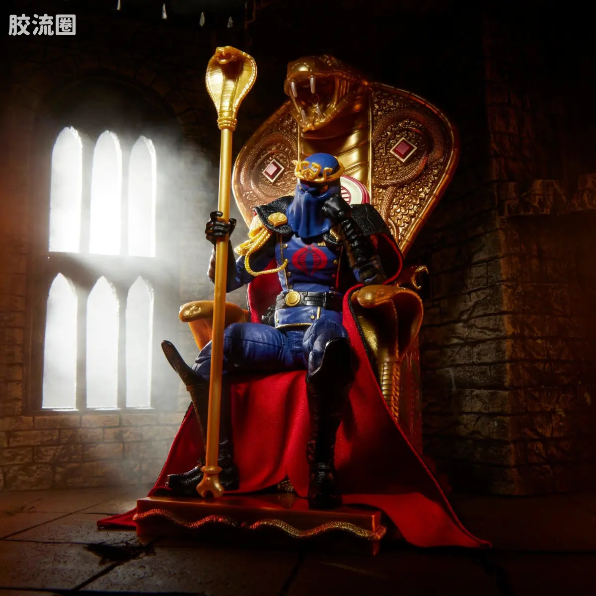 孩之宝 特种部队系列 机密 豪华版系列 眼镜蛇指挥官（礼服 & 王座） - 图片