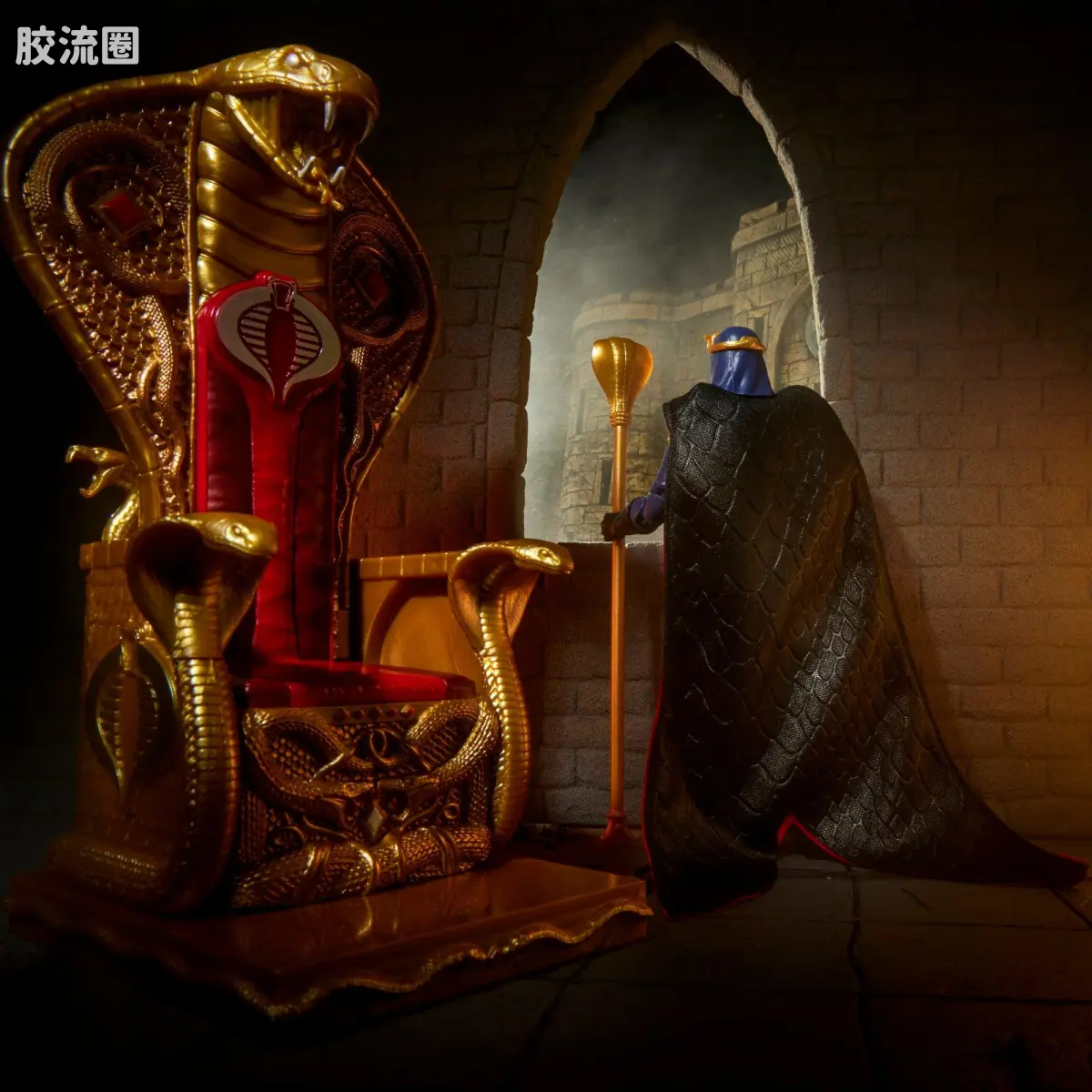 孩之宝 特种部队系列 机密 豪华版系列 眼镜蛇指挥官（礼服 & 王座） - 图片