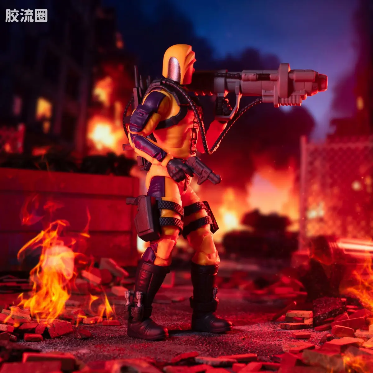 孩之宝 特种部队系列 机密系列 H.E.A.T. 毒蛇兵 - 图片