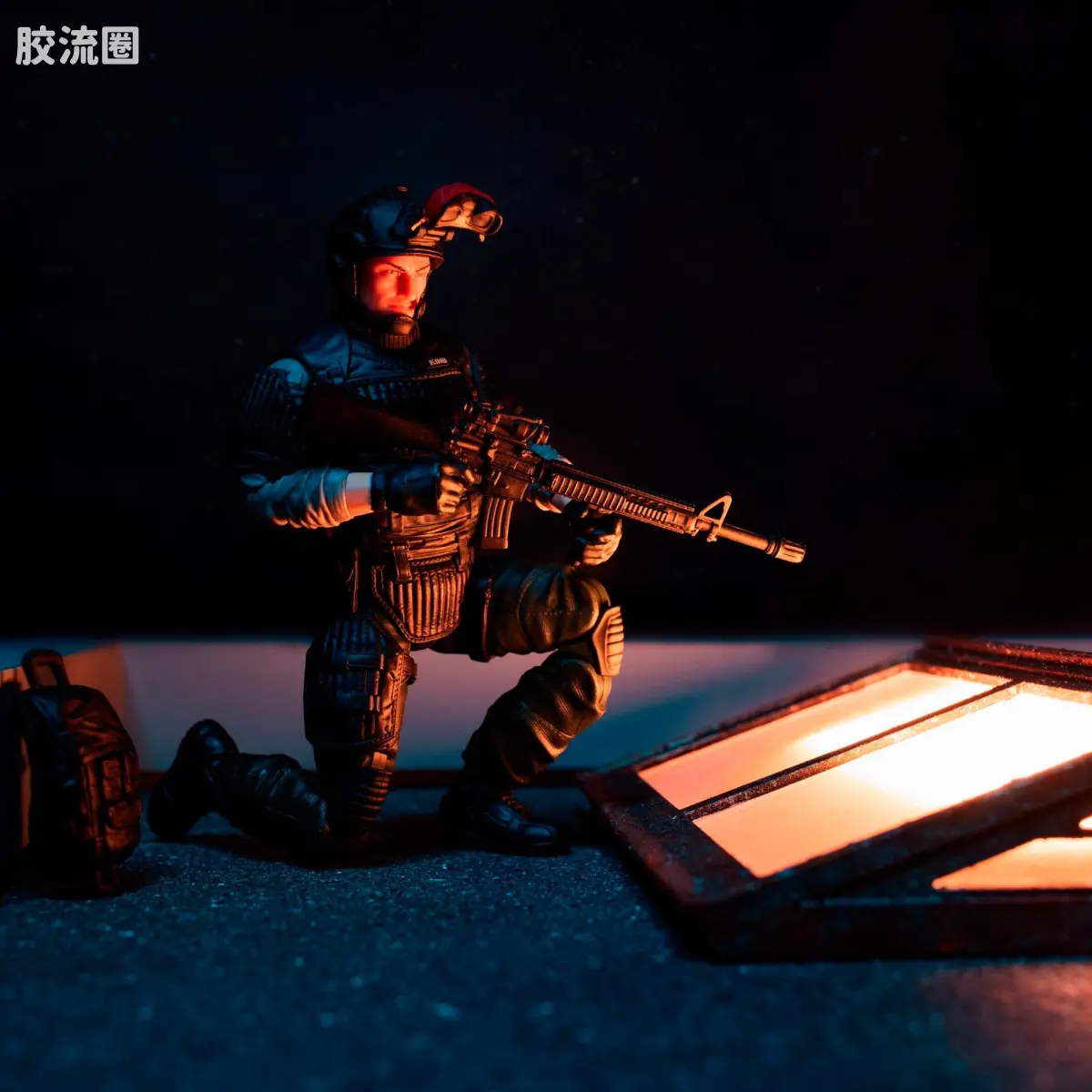 孩之宝 特种部队系列 夜袭部队 偷窥 - 图片