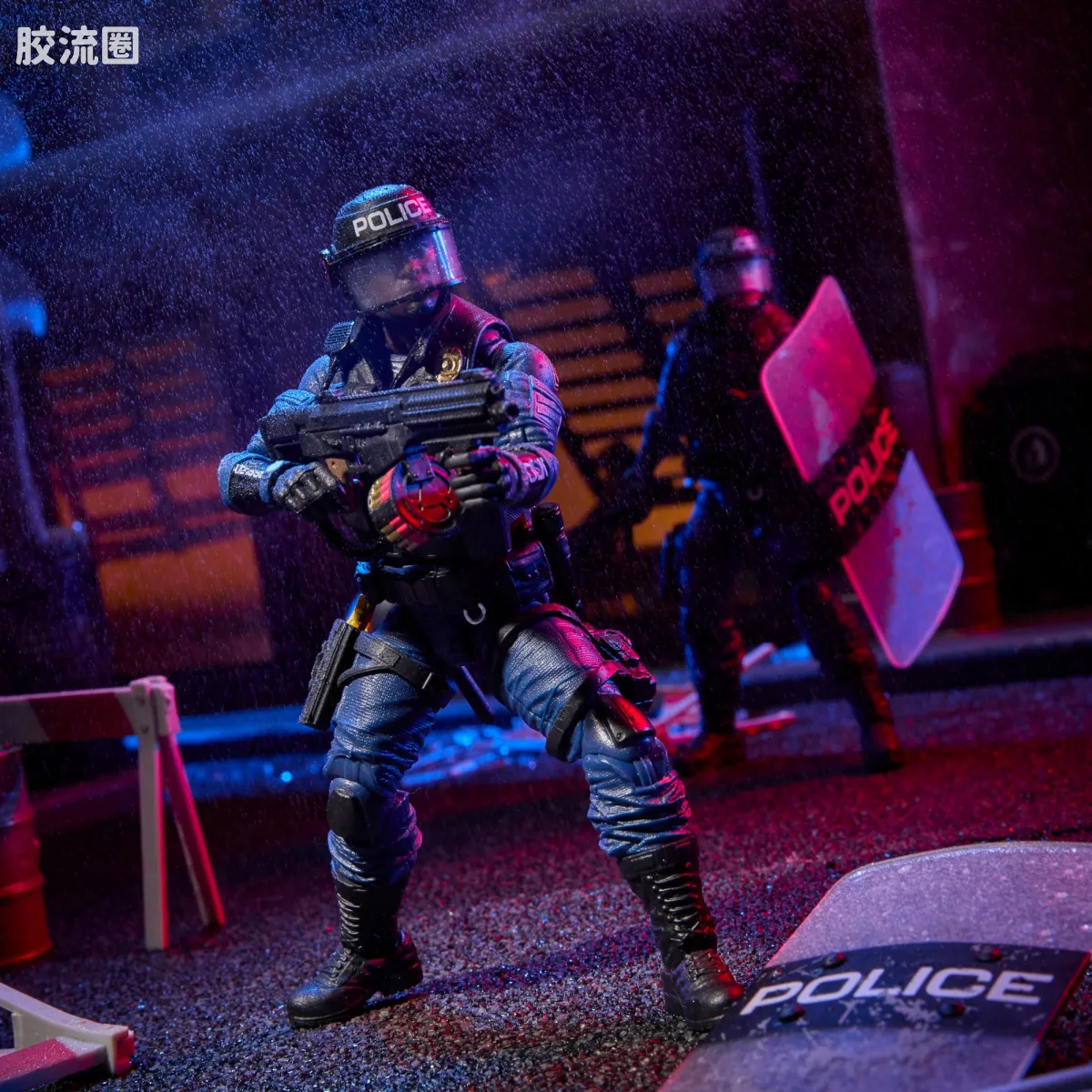 孩之宝 特种部队系列 机密系列 传承收藏 行动乔—警察紧急服务队（ESU） - 图片