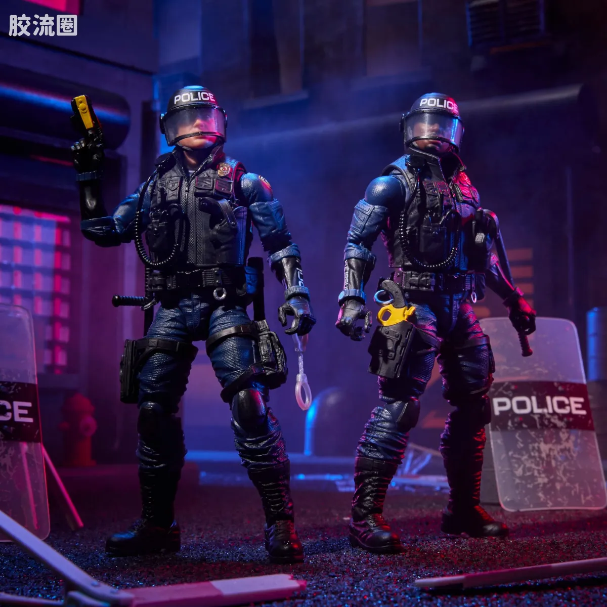 孩之宝 特种部队系列 机密系列 传承收藏 行动乔—警察紧急服务队（ESU） - 图片