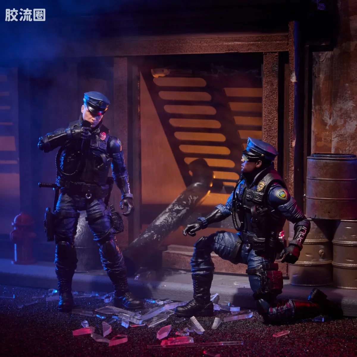 孩之宝 特种部队系列 机密系列 传承收藏 行动乔—警察紧急服务队（ESU） - 图片