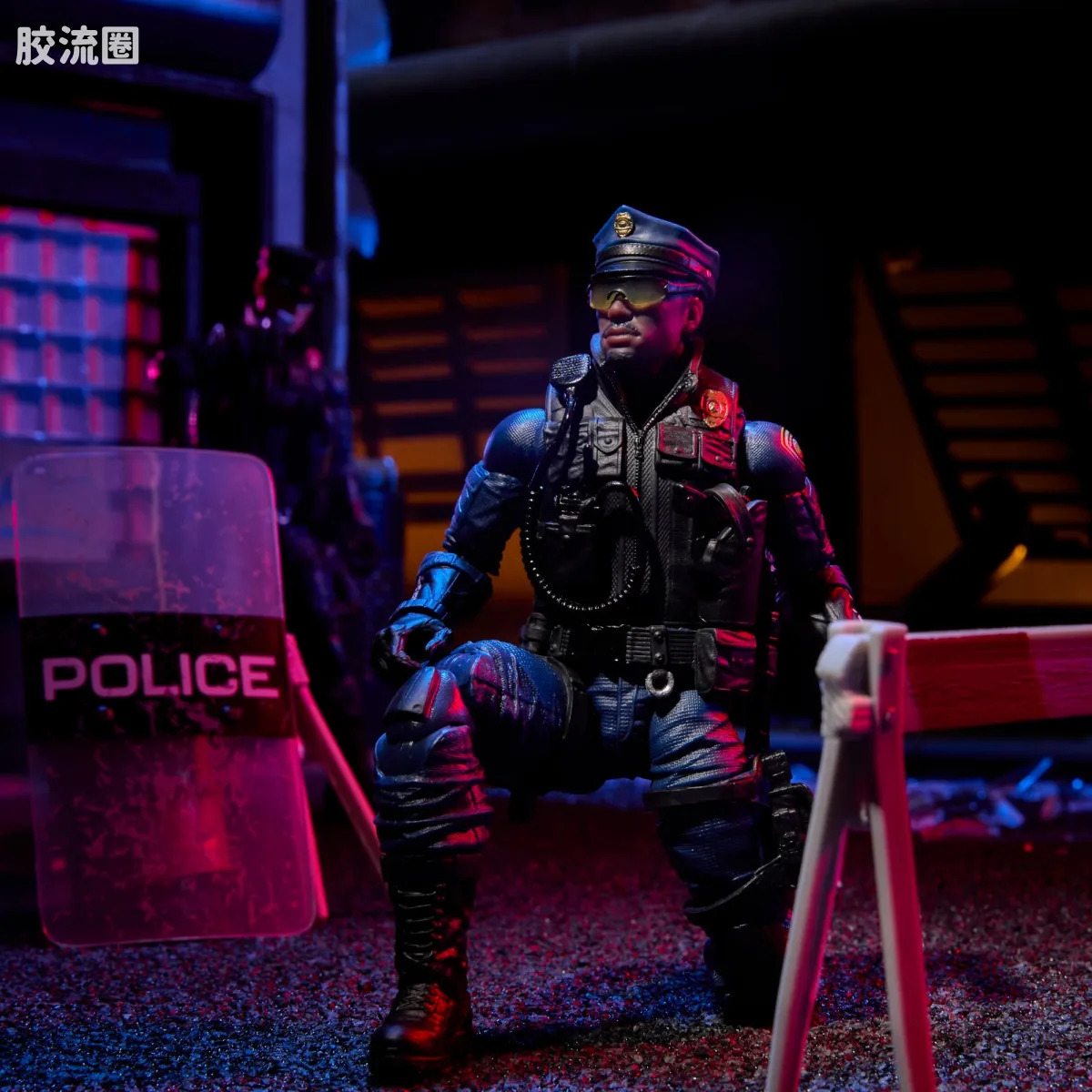 孩之宝 特种部队系列 机密系列 传承收藏 行动乔—警察紧急服务队（ESU） - 图片