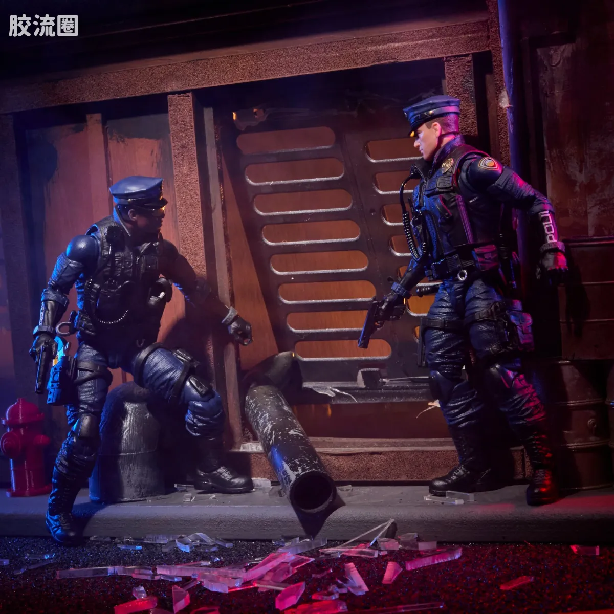 孩之宝 特种部队系列 机密系列 传承收藏 行动乔—警察紧急服务队（ESU） - 图片