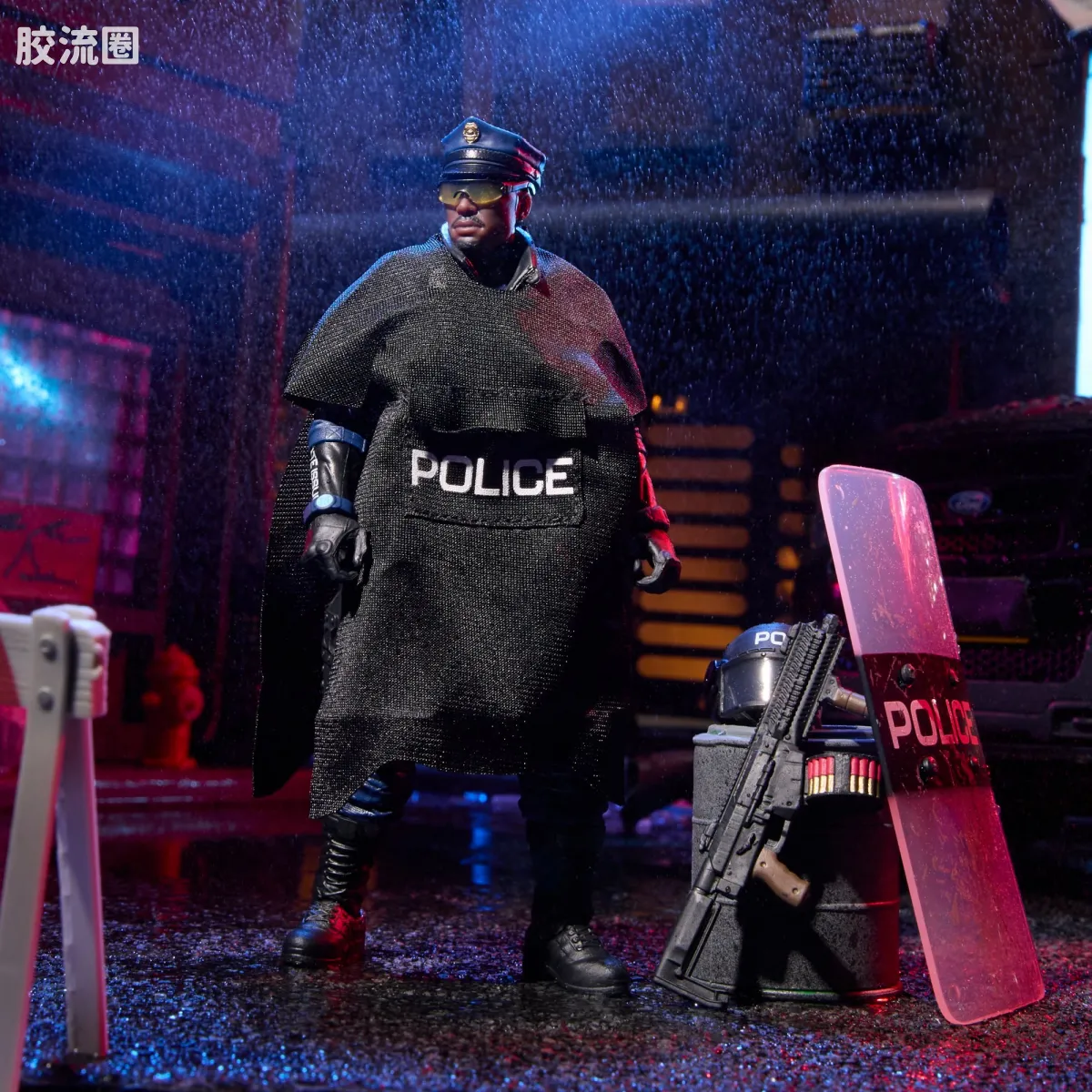 孩之宝 特种部队系列 机密系列 传承收藏 行动乔—警察紧急服务队（ESU） - 图片
