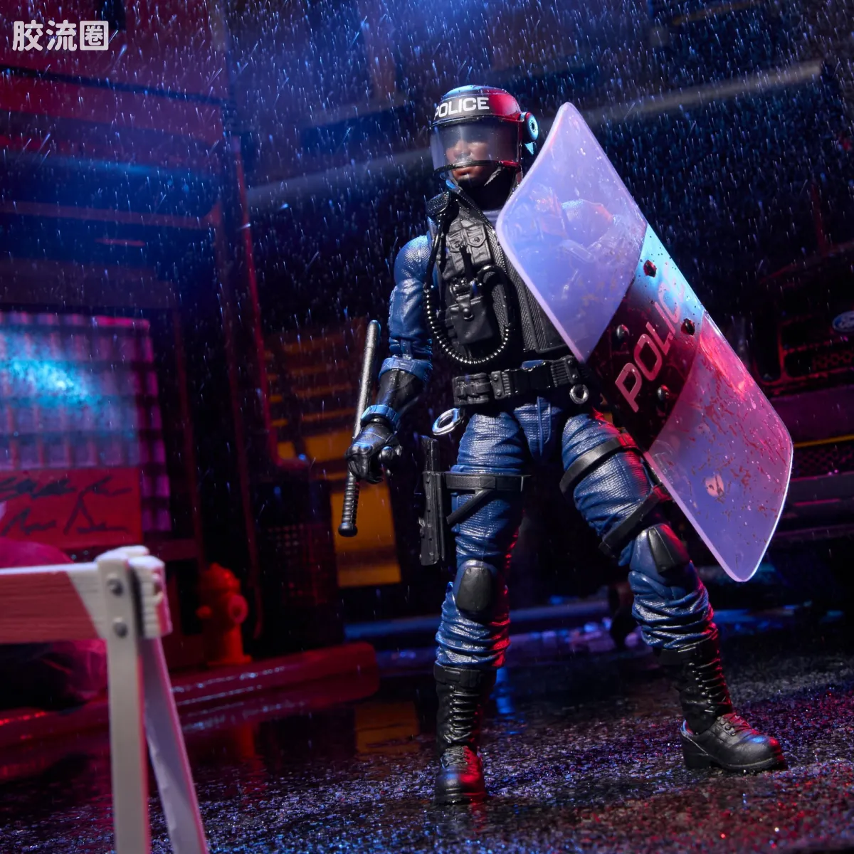 孩之宝 特种部队系列 机密系列 传承收藏 行动乔—警察紧急服务队（ESU） - 图片