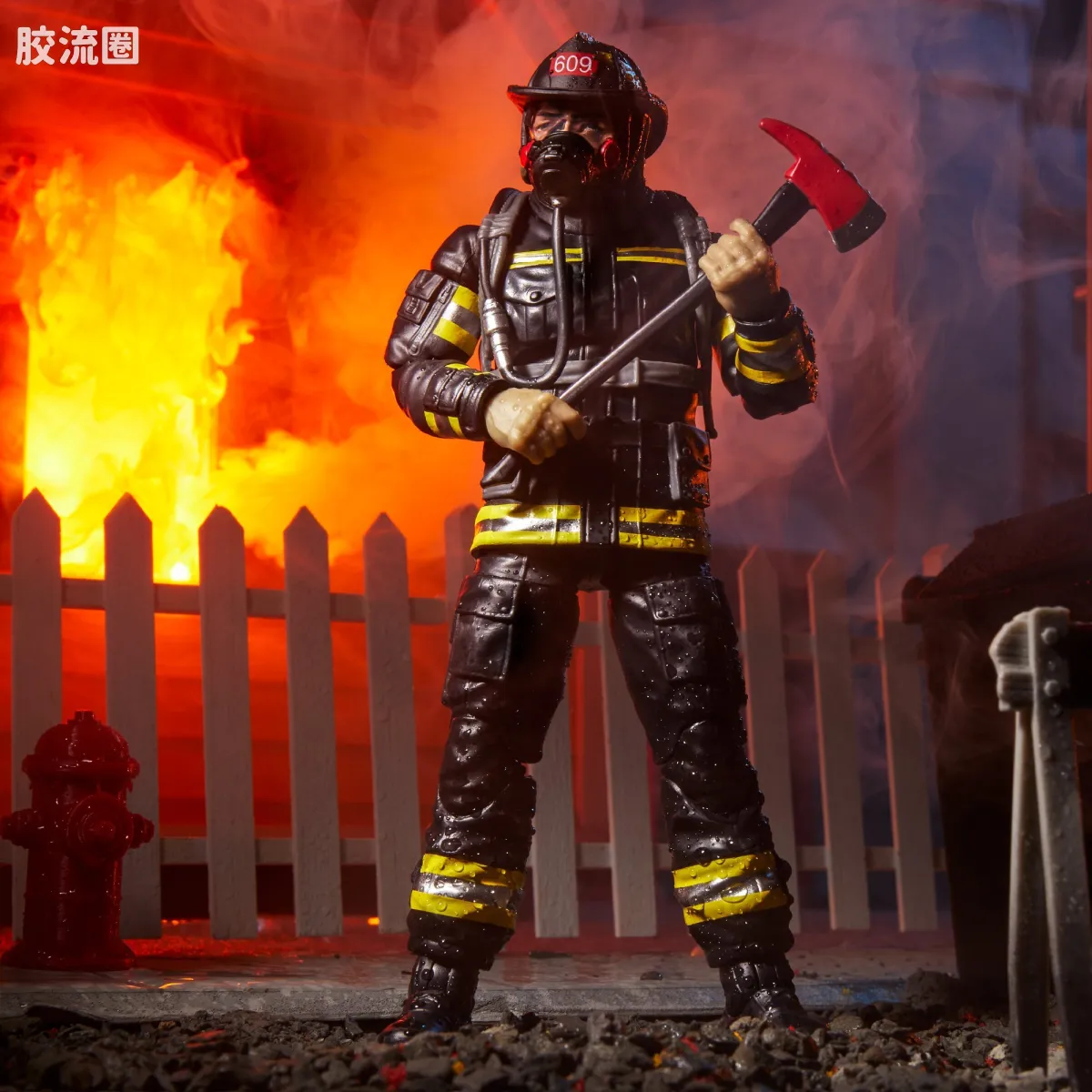 孩之宝 特种部队系列 机密系列 传承收藏 搜救消防员 - 图片