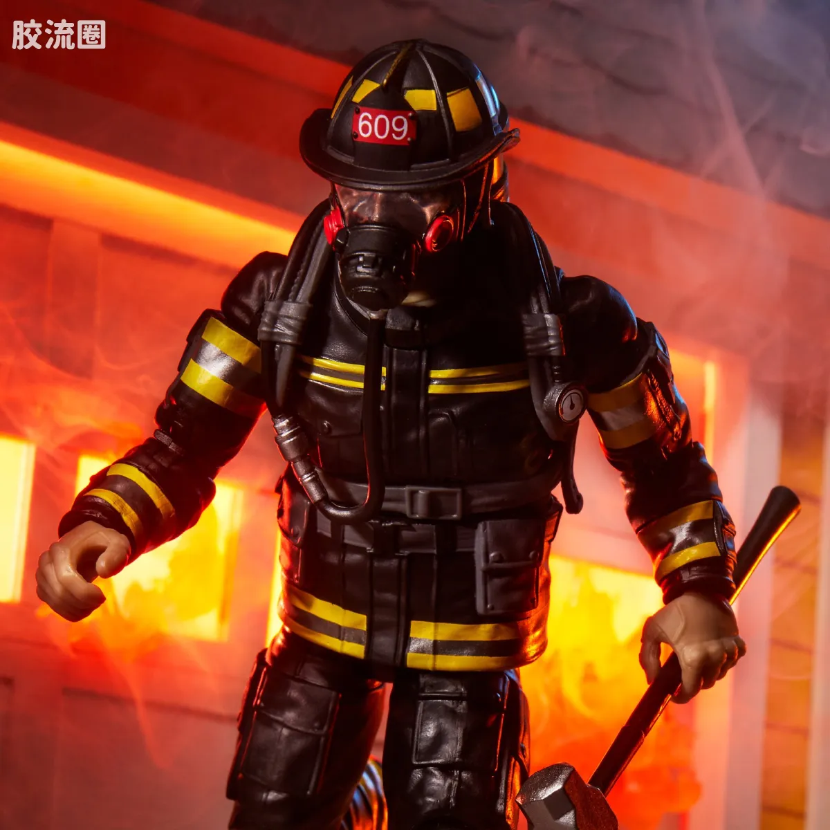 孩之宝 特种部队系列 机密系列 传承收藏 搜救消防员 - 图片