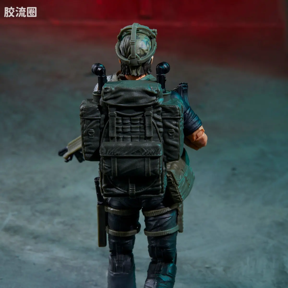 孩之宝 特种部队系列 夜袭部队 Night Force Tunnel Rat 夜袭队 渠沟鼠 - 图片