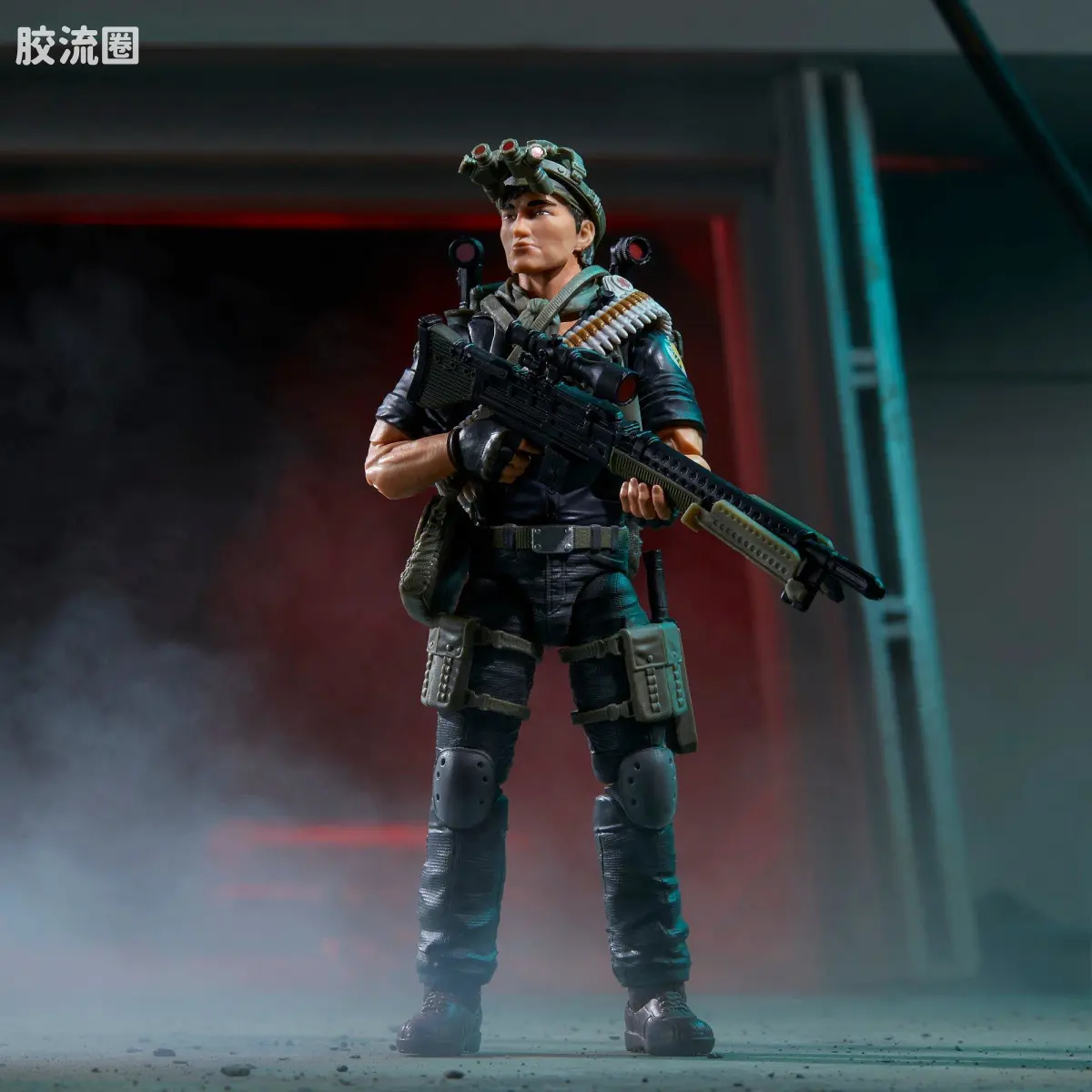 孩之宝 特种部队系列 夜袭部队 Night Force Tunnel Rat 夜袭队 渠沟鼠 - 图片