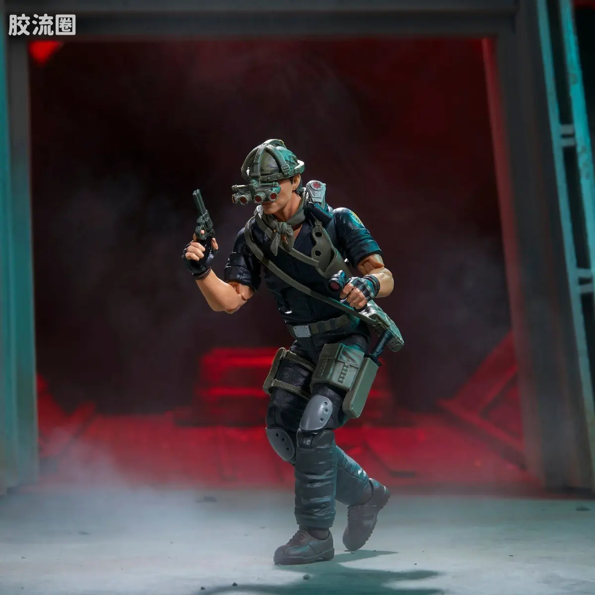 孩之宝 特种部队系列 夜袭部队 Night Force Tunnel Rat 夜袭队 渠沟鼠 - 图片