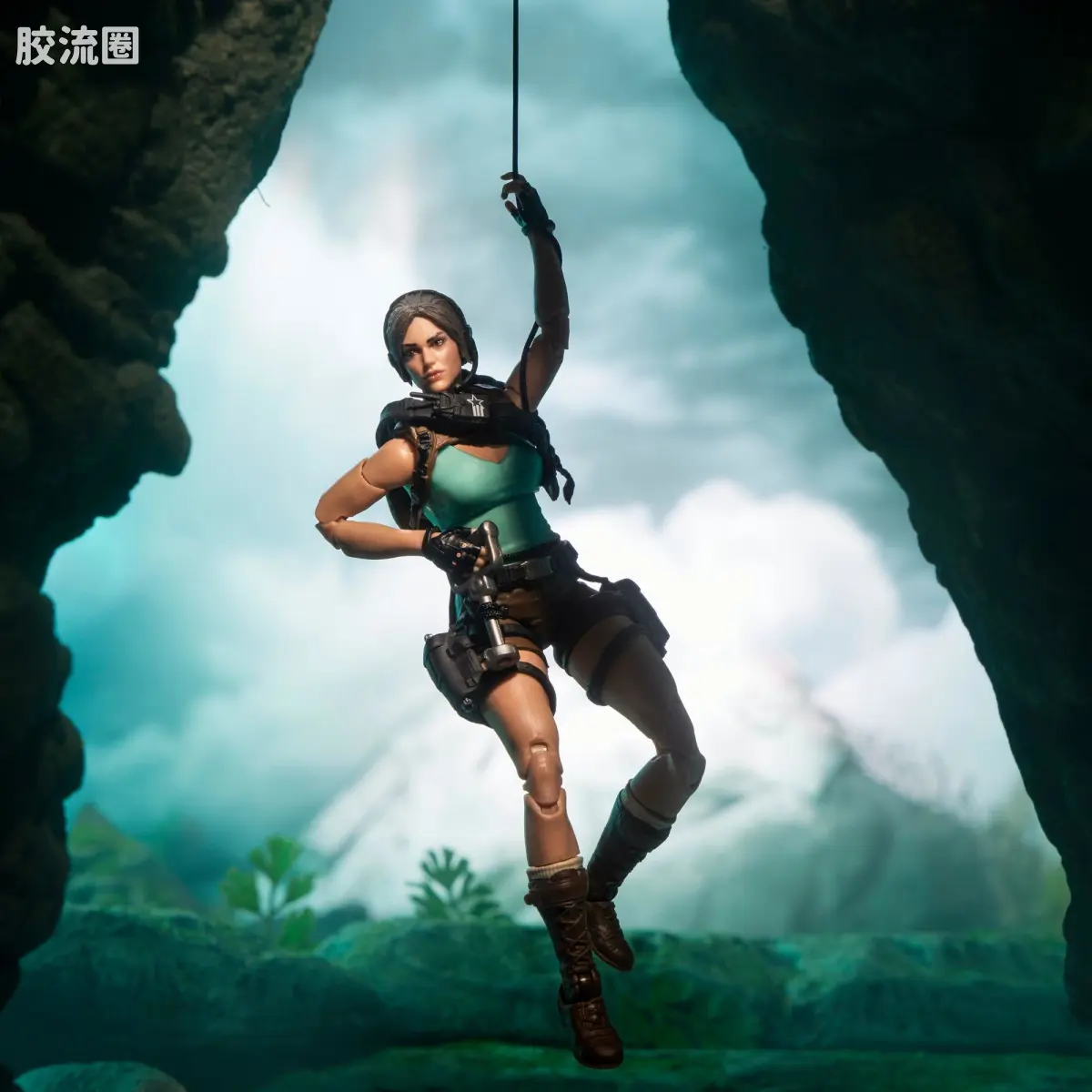 孩之宝 特种部队系列 机密复古系列 《古墓丽影》劳拉·克劳馥 - 图片